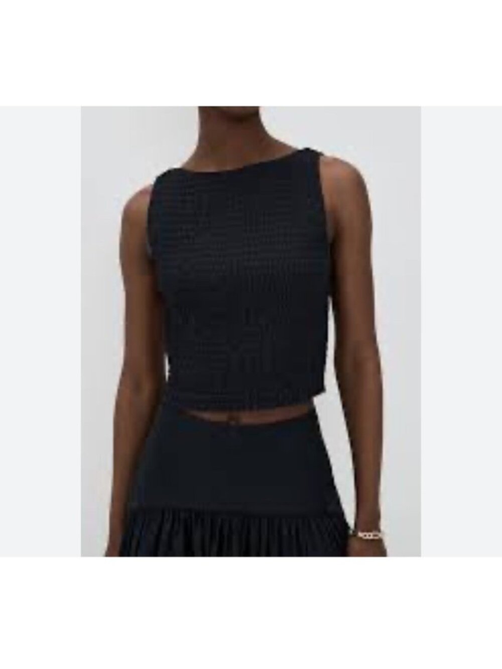 Marea by Liz Joy Charlotte Top, Black, XS